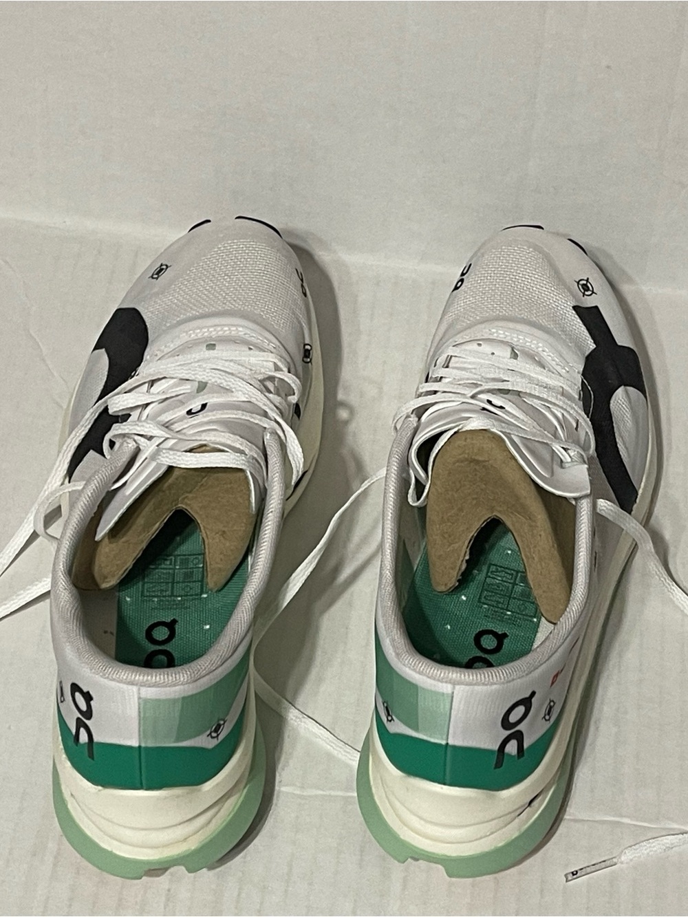 On Running Cloudboom Echo 3 Women’s Shoes — White & Mint - Picture 4 of 8